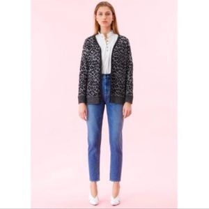 La Vie REBECCA TAYLOR LEOPARD CARDIGAN